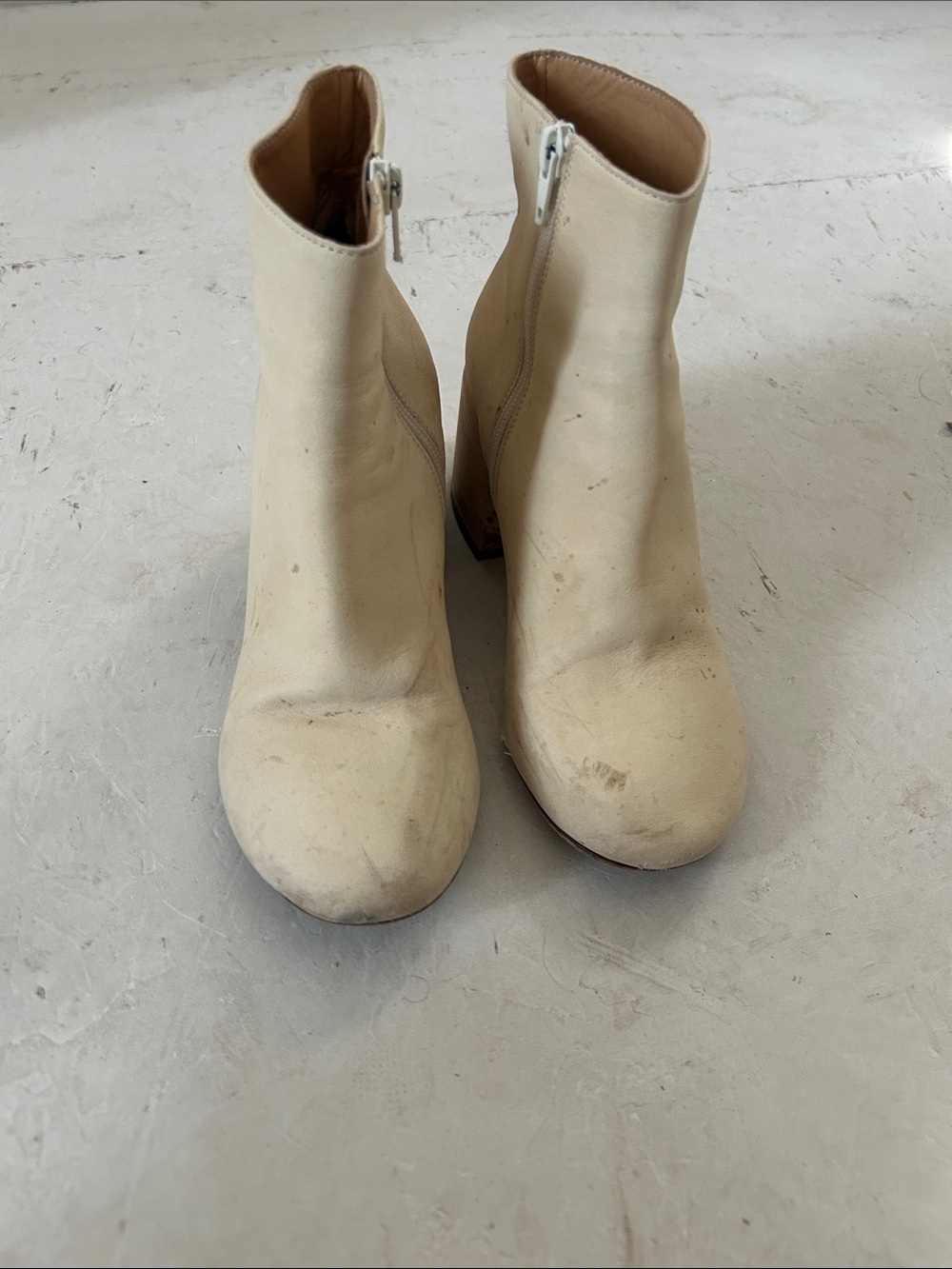 Stained Maison Martin Margiela Ankle Boots - Women
